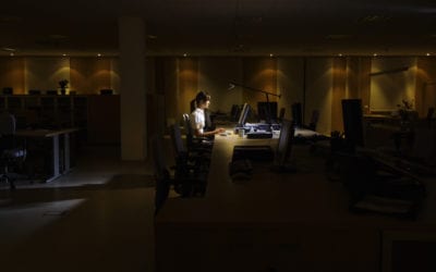 working alone